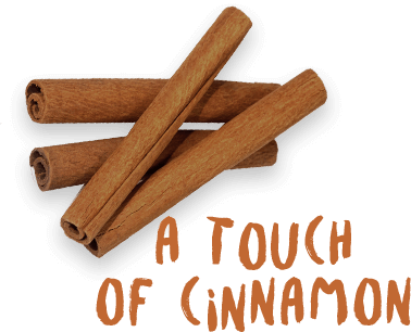 A touch of cinnamon